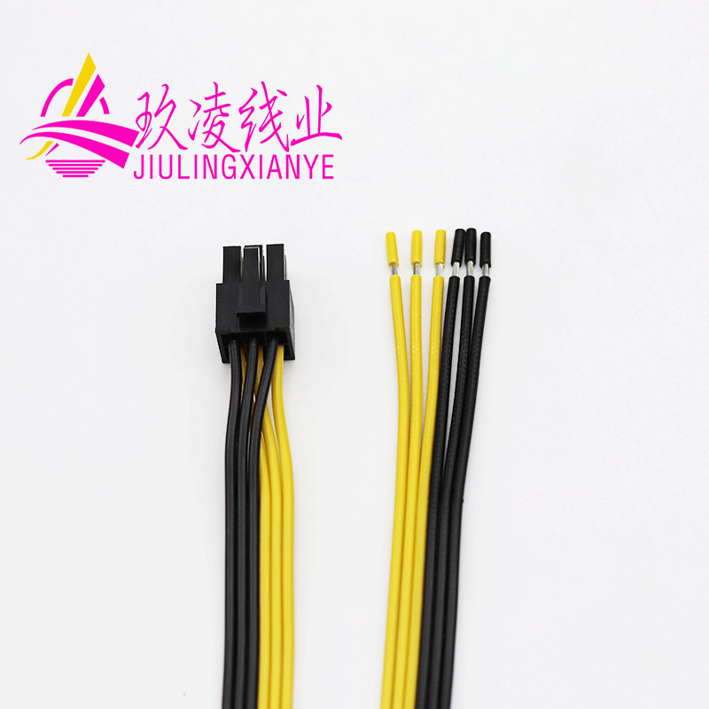 显卡6p改装线转接线供电线半成品