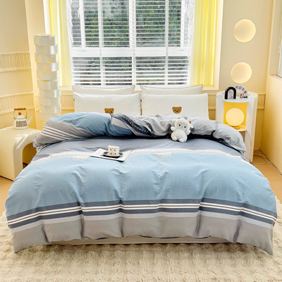 100%全棉被套纯棉被罩