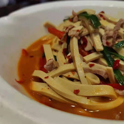 攸县百叶豆腐 农家纯手工香干 新鲜千叶\页豆腐 豆制品500g