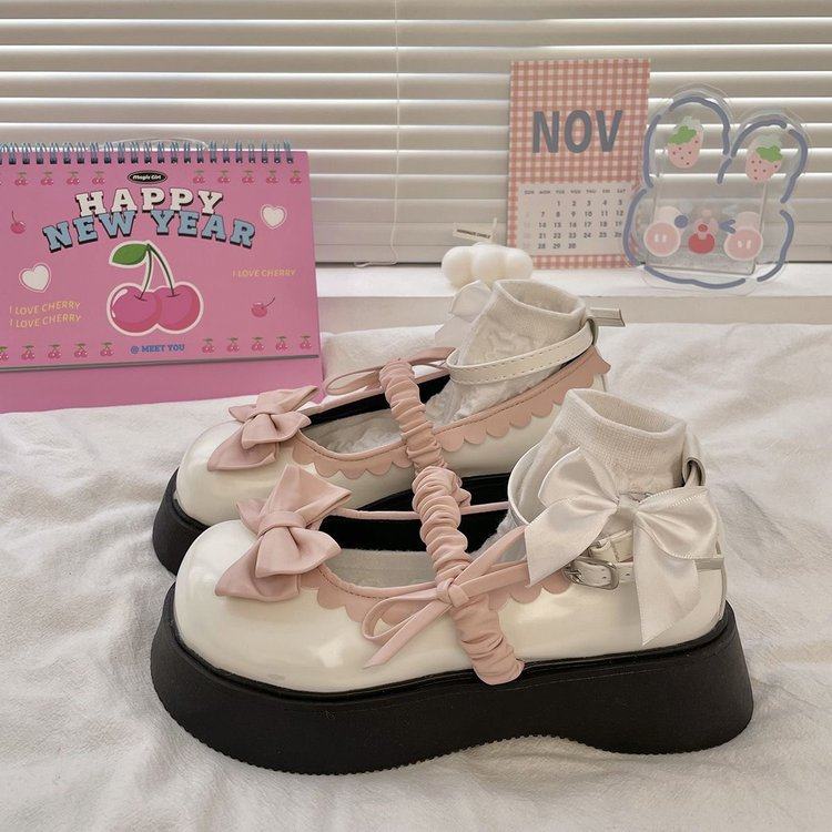 复古玛丽珍厚底增高乐福鞋2025新款休闲时尚百搭一脚蹬诺丽塔,女鞋,乐福鞋（豆豆鞋）,淘宝优惠券,粉丝福利购,淘宝优惠卷