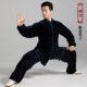 新款 追风英d雄南韩绒太极服女练功服男秋冬金丝绒加厚保暖太极拳