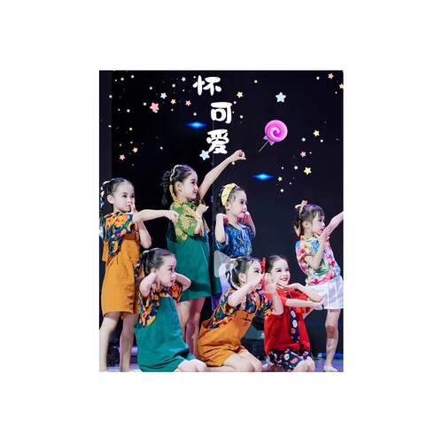 新款儿童演出服灯火表演服灯笼道具E幼儿群舞剧目中国风六一喜庆