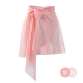 新款 裙女系带弹u力网纱裙成人芭蕾舞练功服芭蕾舞裙半身