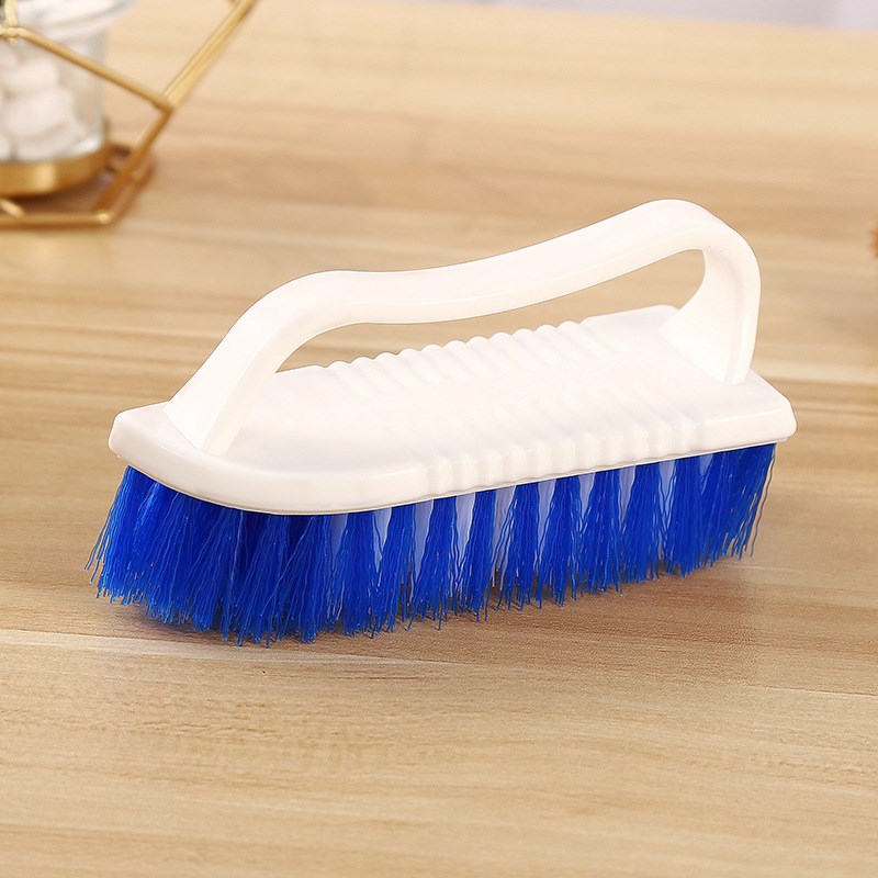 白色加厚手柄洗衣刷硬毛熨斗刷子大号清洁刷板刷塑料衣服定 制