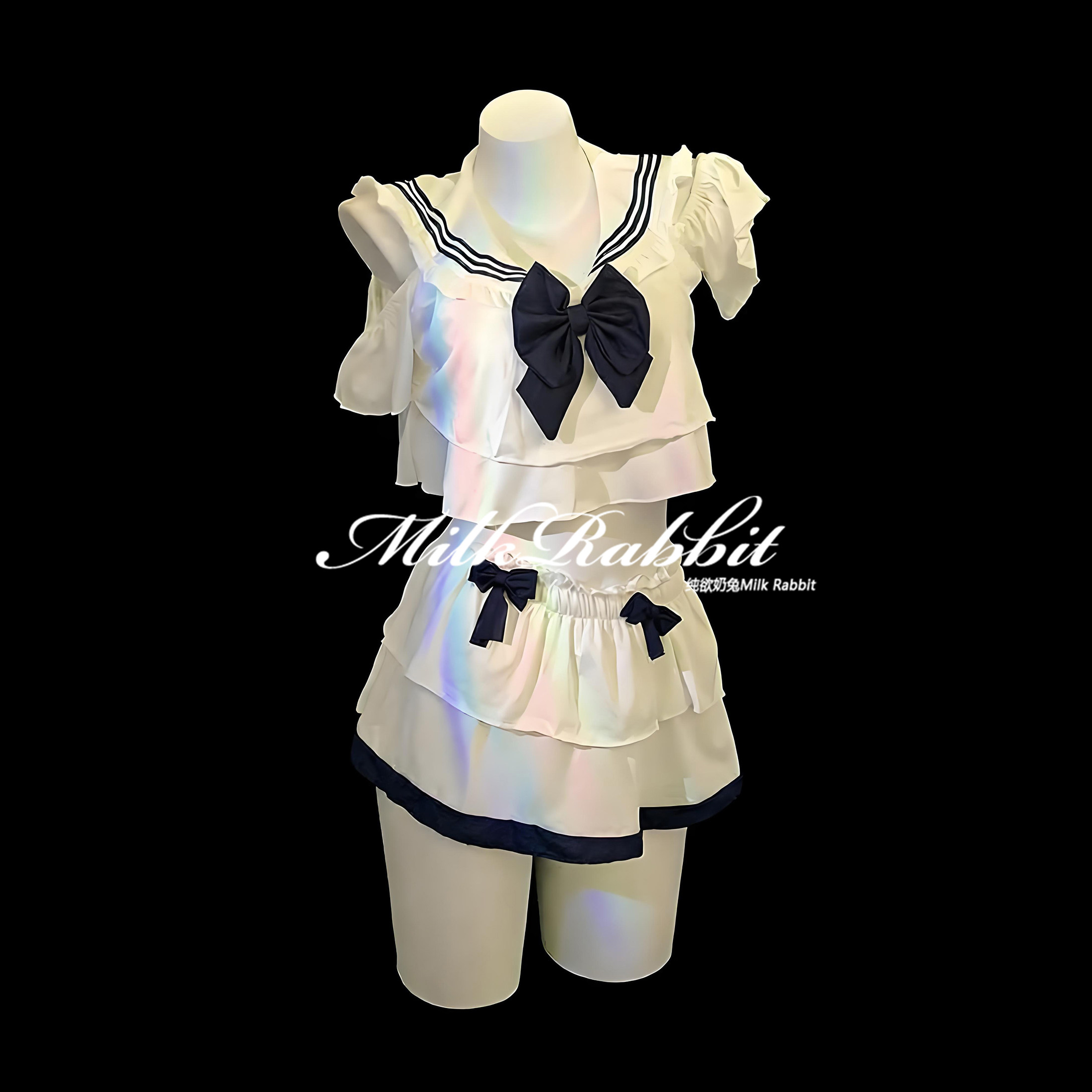 Cy奶兔「水手学妹」性感纯欲清纯甜妹学院风jk制服qqny可爱套装女