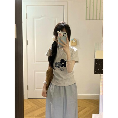 现货原版质量牛角袖贴布绣花内里铺布40支230克质量可对比