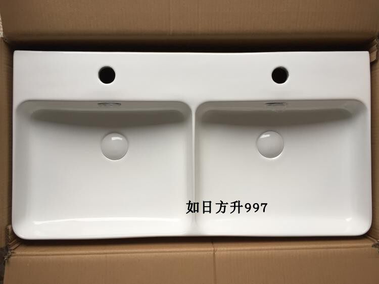 方形陶瓷卫生间浴室台上盆