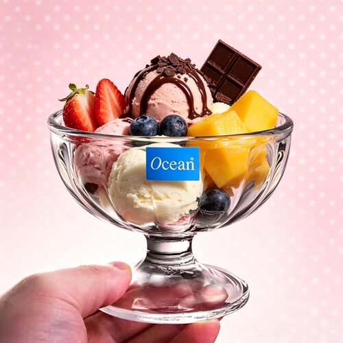 Ocean欧欣进口冰淇淋杯子甜品碗