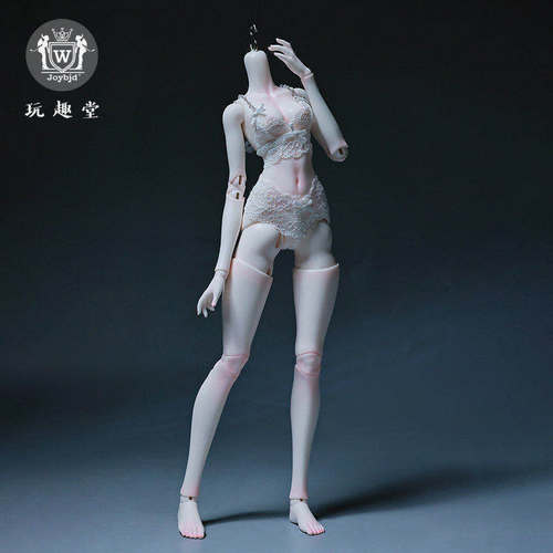 bjd素体四分女娃人形玩偶