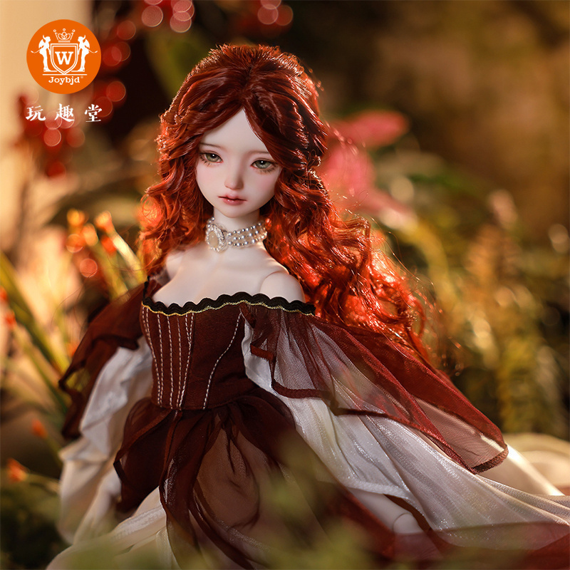 正版四分bjd女娃赫子复古风玩偶