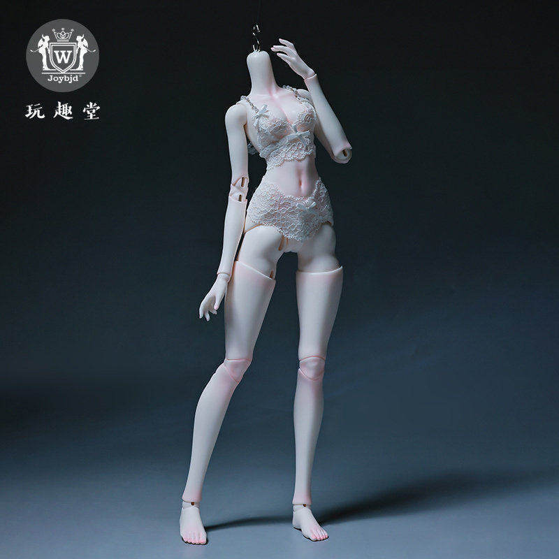 bjd素体四分女娃人形玩偶图片