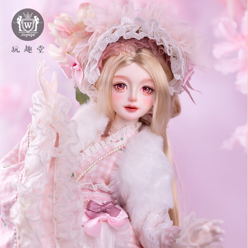 Joybjd正版四分bjd娃娃Xuetu雪兔改良混搭和服日式少女四分sd