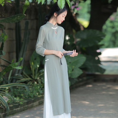 改良旗袍上衣新中式女装夏季