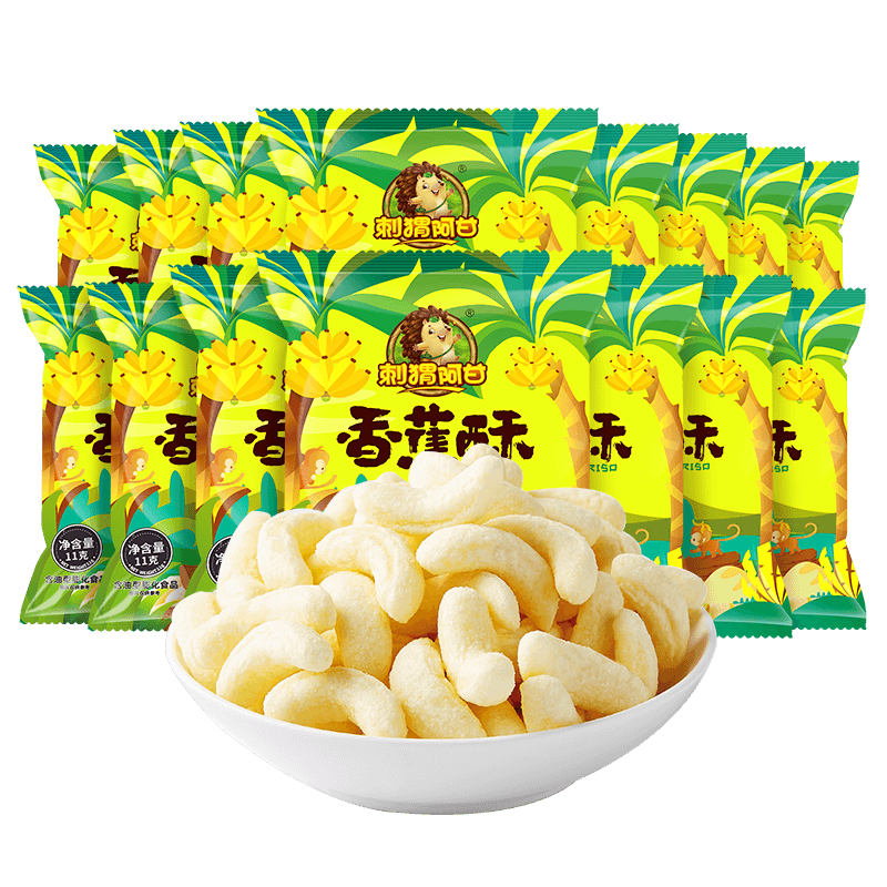 刺猬阿甘香蕉酥11g系列