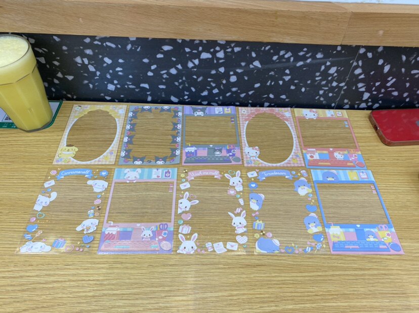 日单5寸拍立得相片保护袋相卡卡套许愿兔Kt猫库洛米玉桂狗糖果袋图片