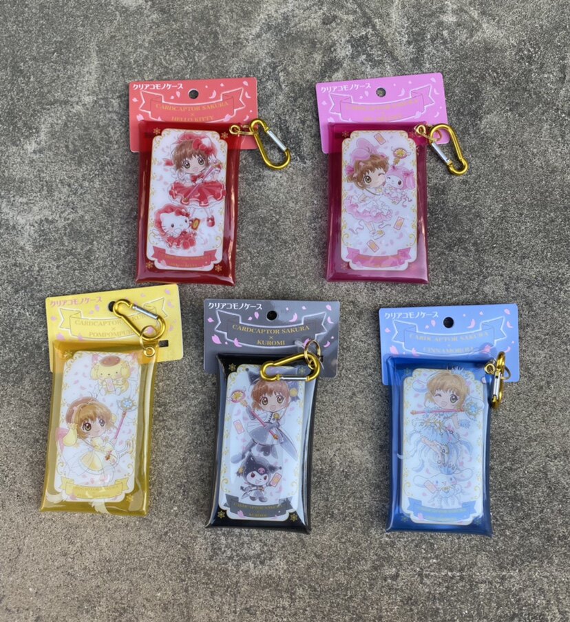 魔卡少女樱三丽鸥联名玩偶挂件化妆包钥匙扣小樱玉桂狗美乐蒂