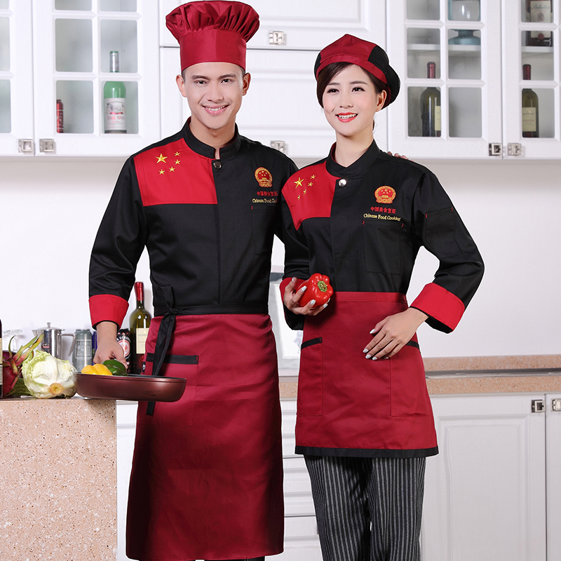 Tenue de cuisinier en polyester - Ref 1907705 Image 4