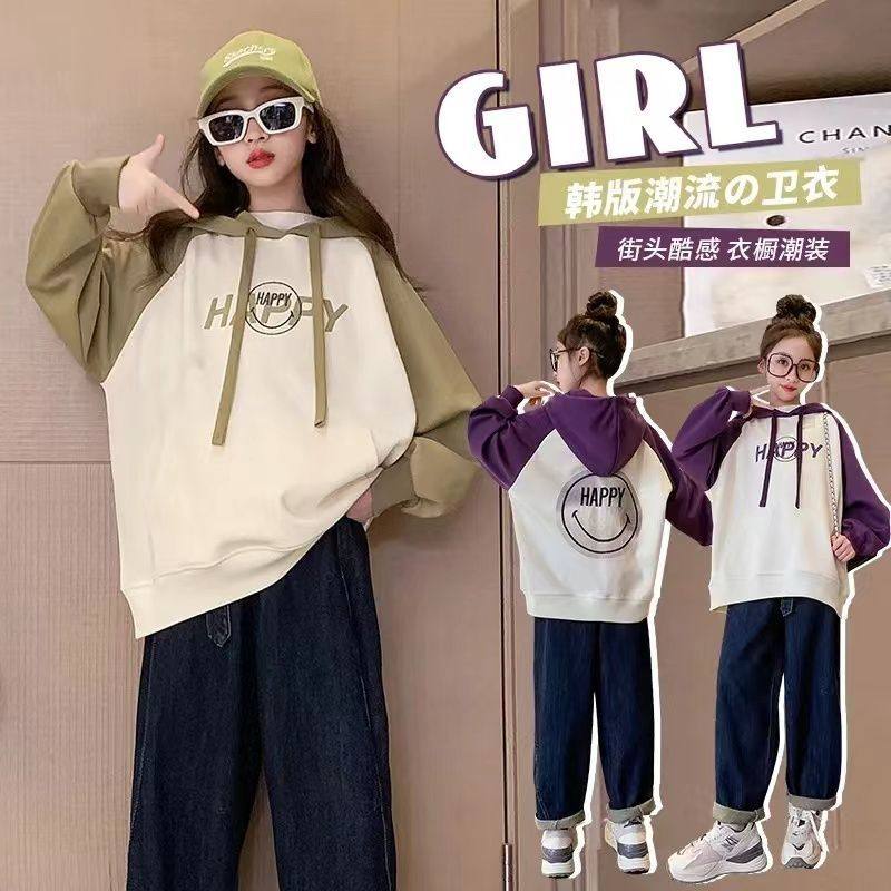 女童秋季卫衣2026新款