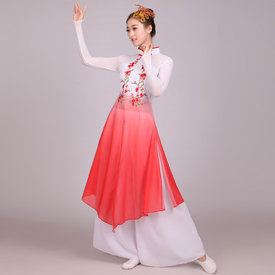 古典中国风演出服合唱民族舞古典