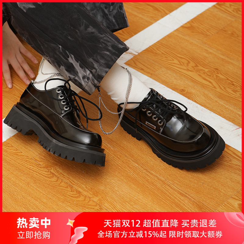 littlegood英伦风甜酷百搭小皮鞋