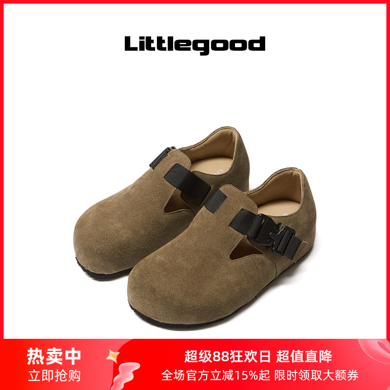 littlegood复古勃肯鞋