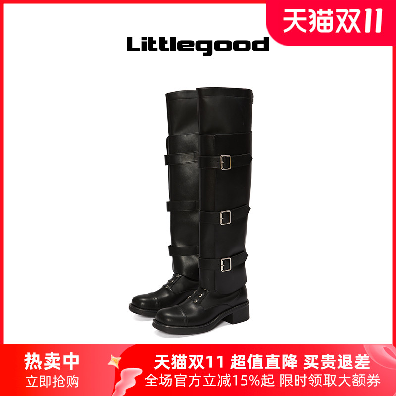 littlgood英伦风骑士靴