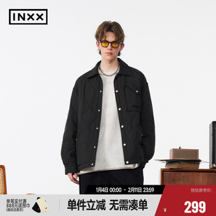【INXX】Standby秋冬新款基础休闲LOGO多口袋羽绒服XME4151431