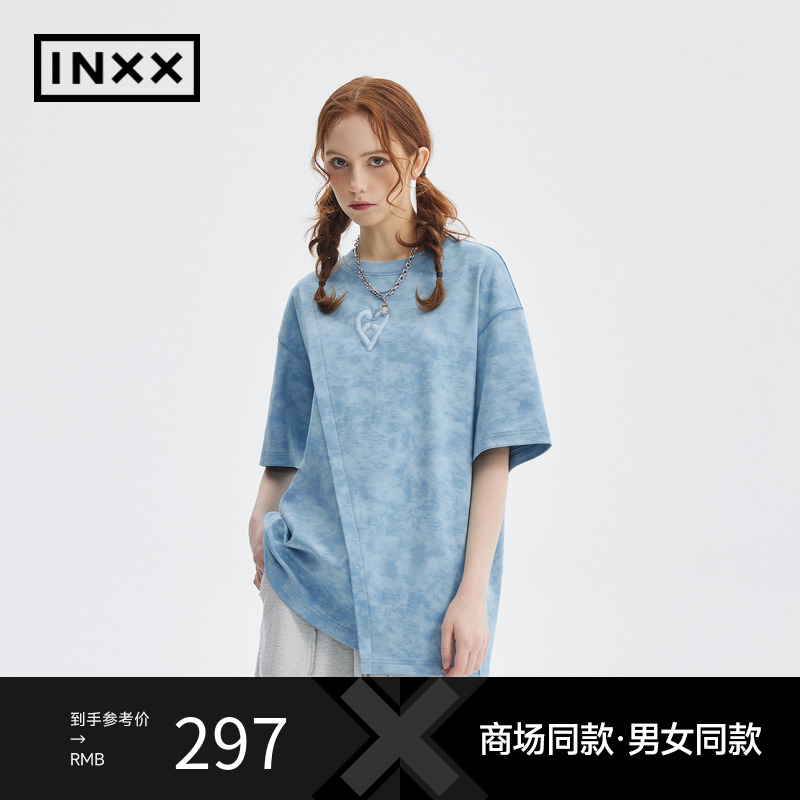 【INXX】APYD 时尚潮牌夏新品宽松短袖T恤男女同款APE2010593 男装 T恤 原图主图