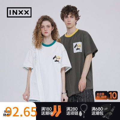 【INXX】Standby 潮牌23夏新品印花T恤短袖情侣XMC2310698