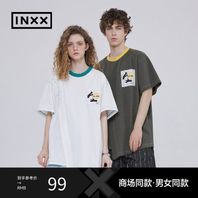 【INXX】Standby 潮牌23夏新品印花T恤短袖情侣XMC2310698