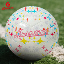 品牌正品 十字星足球5号中考学生专用标准刻字生日礼物青少年五号