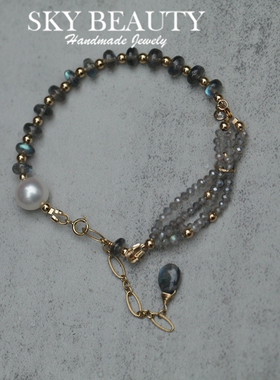 SKB女包金月光石原创设计