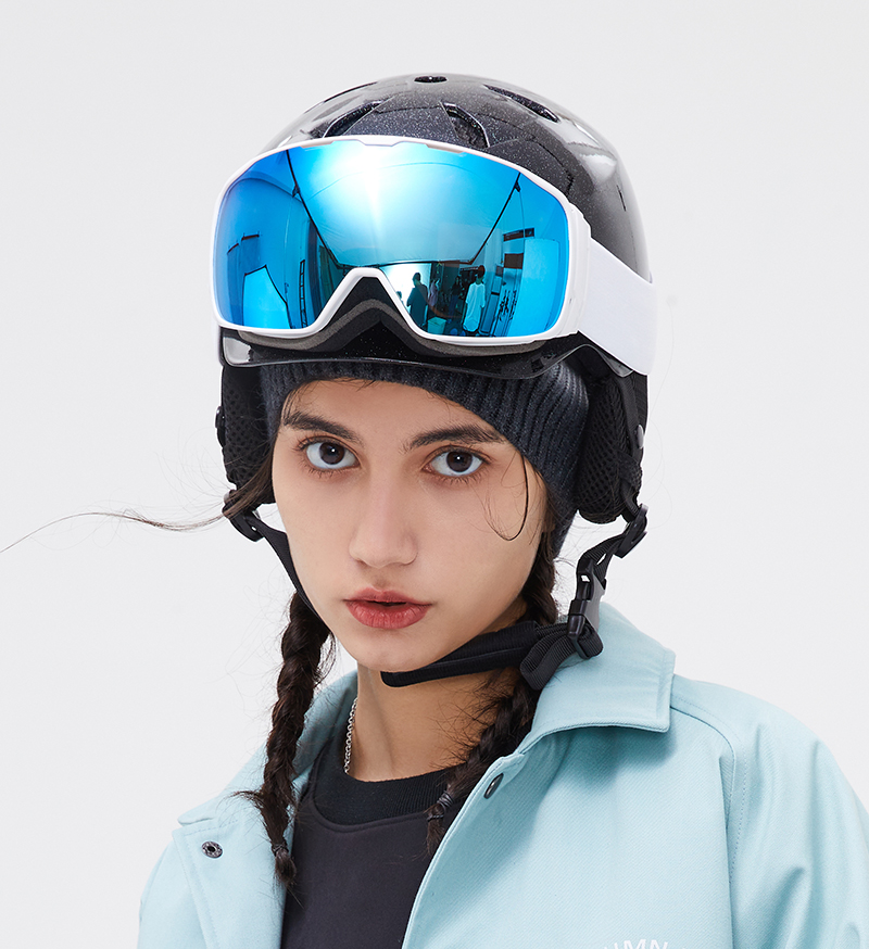 高清滑雪镜双曲面双层防雾装备磁吸快拆可卡近视男女通用护目雪镜-封面