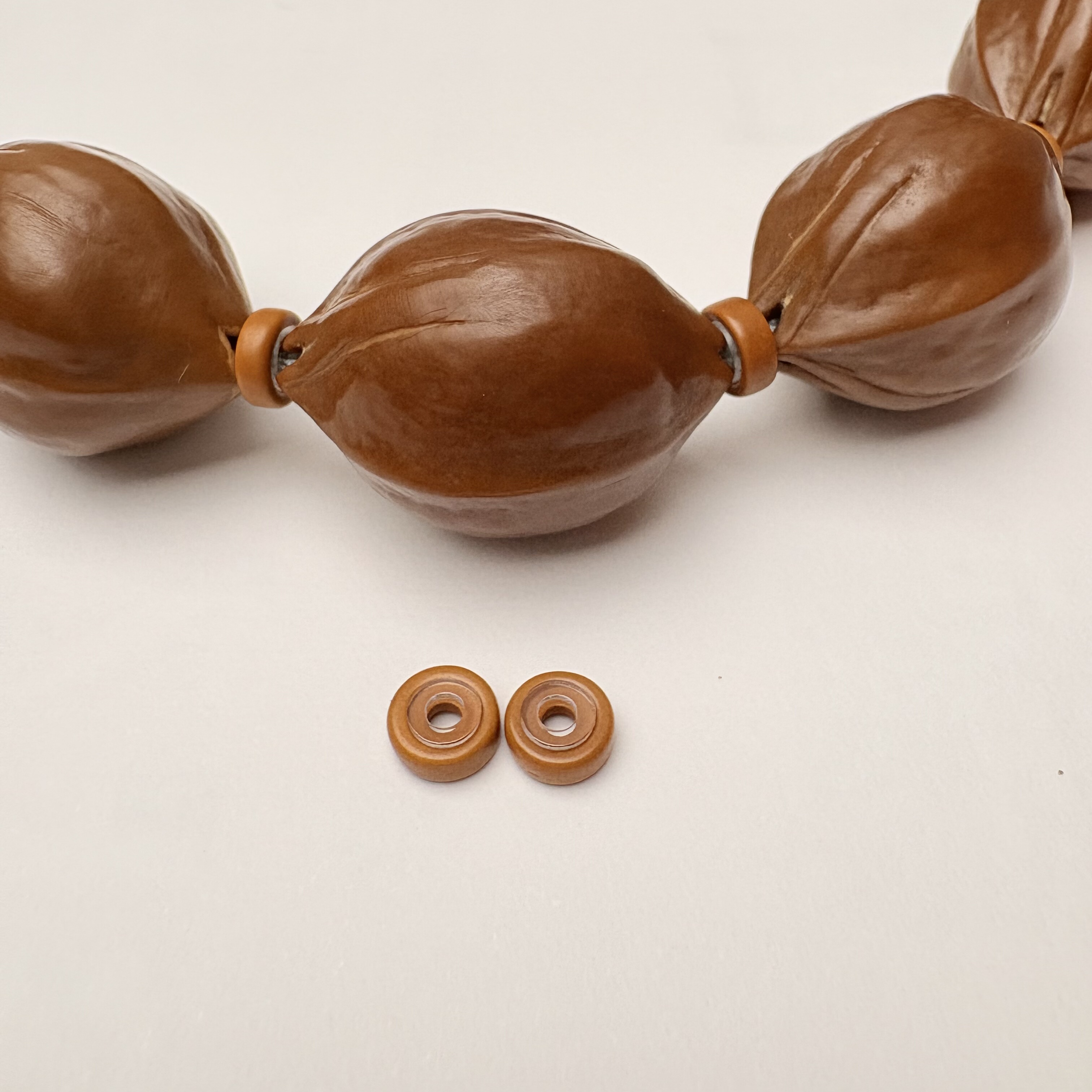 梅林铁核隔片 橄榄核双面凹夹心隔片垫片 外径6孔道2厚度2不伤核,饰品/流行首饰/时尚饰品新,其他DIY饰品配件,淘宝优惠券,粉丝福利购,淘宝优惠卷