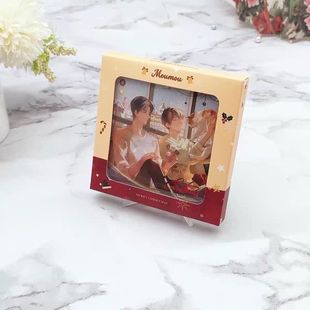 官方正版某某周边二期方形圣诞吧唧徽章录像谷子江添盛望生日礼物