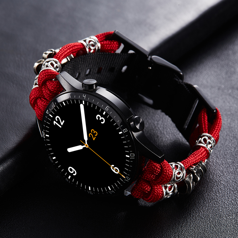 索柯适用华为gt3pro表带gt4手表watch4pro尼龙gt5智能watch3运动2pro荣耀gs4编织gt3户外风格透气男女腕带