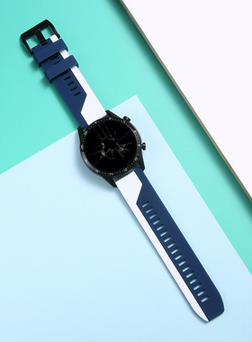 适用华为GT5手表Pro表带22MMGT运动2E智能46荣耀magic替换带watch3男款GS硅胶GT2时尚智能手表带ECG女