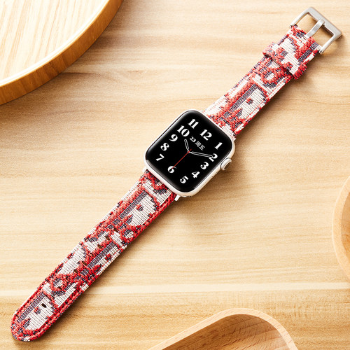 索柯适用applewatch9真皮表带