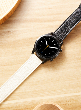 索柯适用华为手表gt5pro表带秋冬watch4progt3荣耀magic个性gt2/gt1拼色真皮智能运动Runner表带watch4女款2e