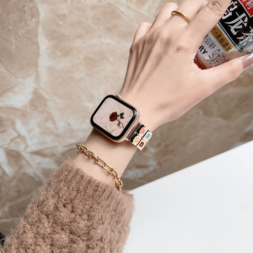 适用iwatchs10表带小众高级感