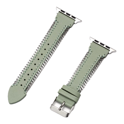 适用applewatch9真皮表带