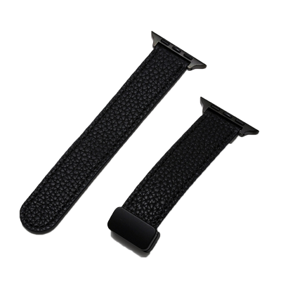 适用applewatch真皮表带