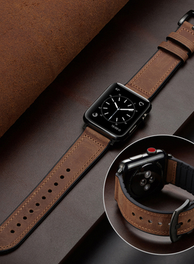 适用苹果手表表带iwatch10/9/8/7/6/5/ultra2硅胶贴皮applewatch创意皮质46/45/49mm男女SE运动弹力个性白色