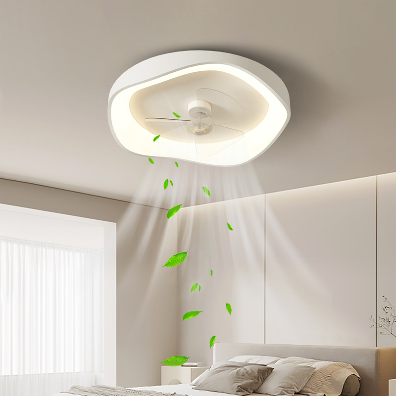 led现代奶油风温馨主卧吸顶灯