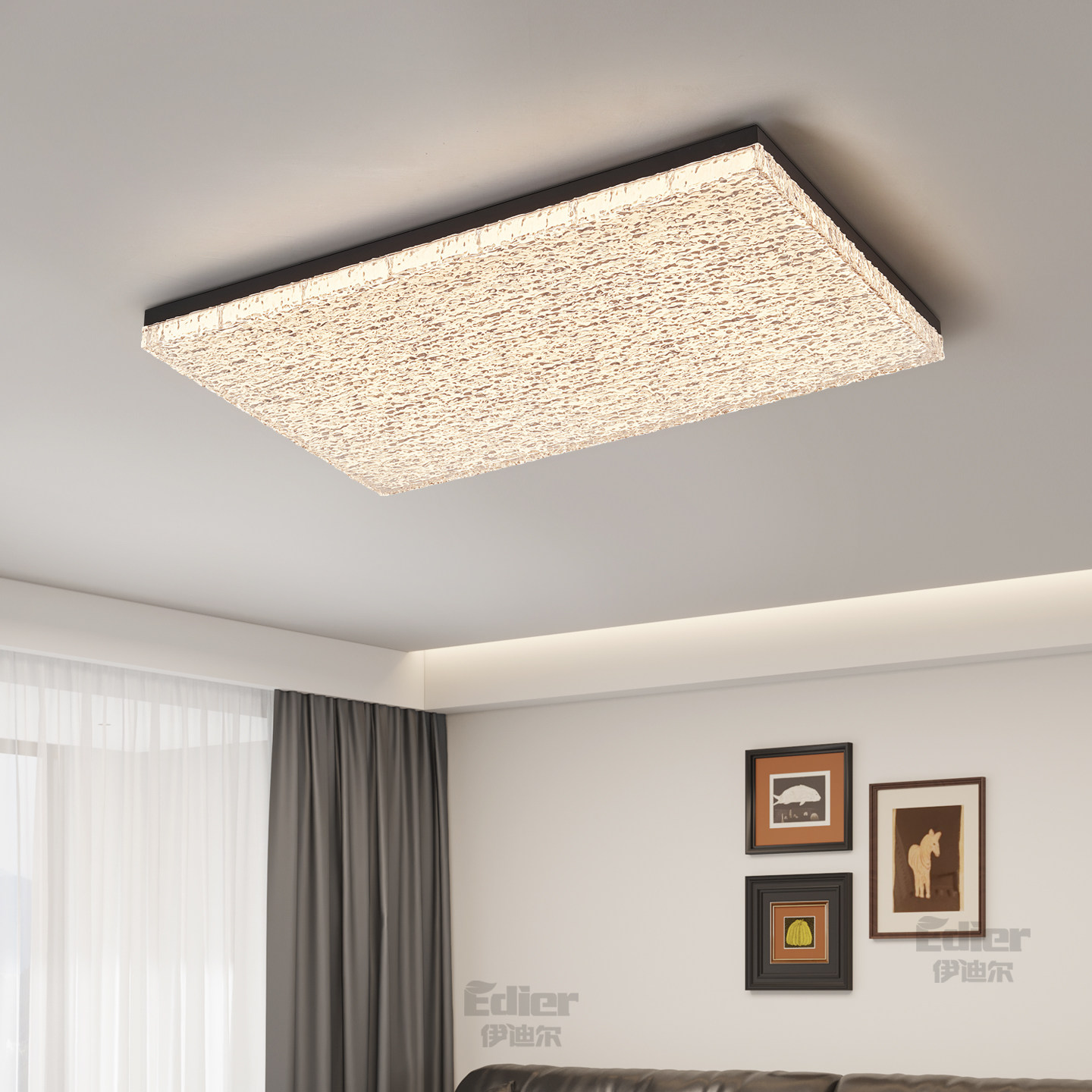 现代简约客厅吸顶灯轻奢LED全光谱护眼灯具2026新款卧室高端灯饰,家装灯饰光源,客厅吸顶灯,淘宝优惠券,粉丝福利购,淘宝优惠卷