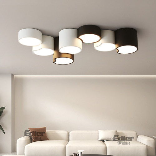 现代极简设计师几何组合吸顶灯