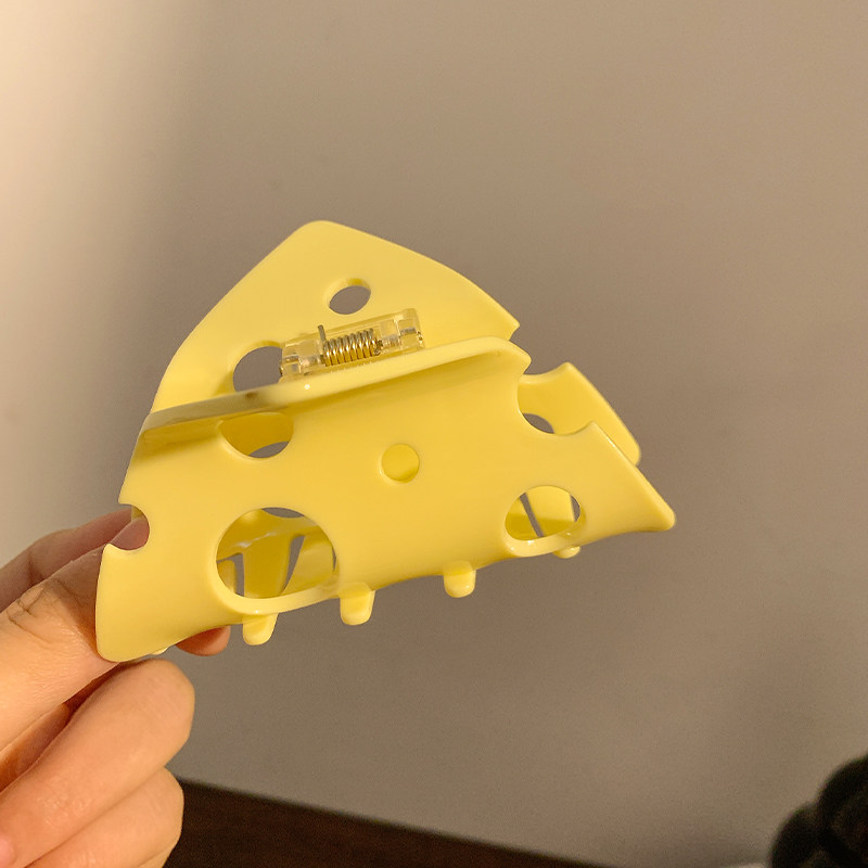 cheese芝士奶酪抓夹女后脑勺