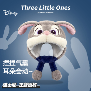 疯狂动物城朱迪尼克狐狸加厚毛绒雷锋帽子女冬季 学生防寒可爱保暖