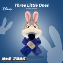 迪士尼疯狂动物城尼克朱迪毛绒保暖帽子女冬季 加厚护耳防寒防冻