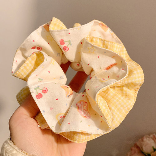 温柔奶黄～小蛮腰碎花大肠发圈